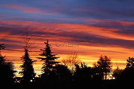 天空,自然,美丽的风景