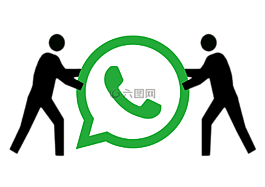 whatsapp,数字,剪影