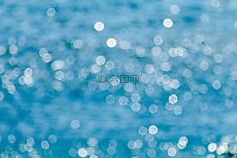 水,亮点,蓝色