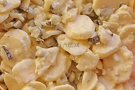 马铃薯沙拉,圣诞大餐,马铃薯菜