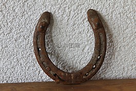 马蹄形,生锈,幸运的魅力