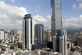 深圳,建筑,模型