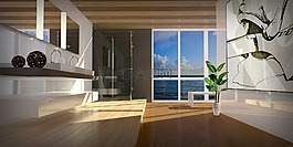 坏,画廊,海