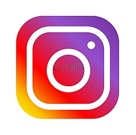 instagram的,符号,徽标