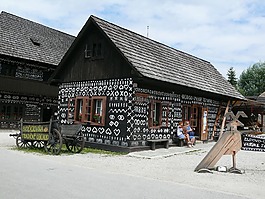 drevenica,čičmany,绘