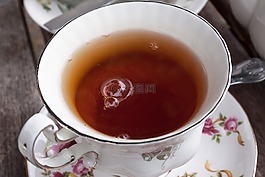 t恤,服务,伯爵茶