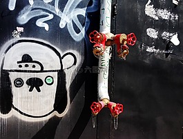 标签,涂鸦,街头艺术