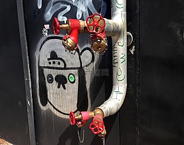 标签,涂鸦,街头艺术