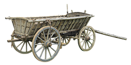 购物车,木,中世纪