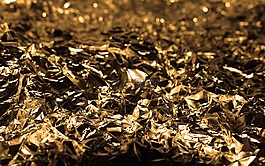 金属薄片,金,金属