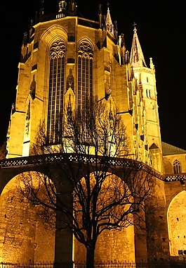 爱尔福特,大教堂,照亮