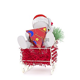 白人男性,白,数字