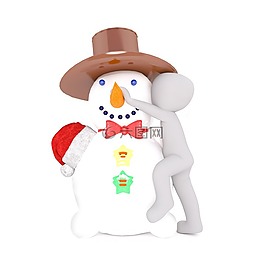 白人男性,白,数字