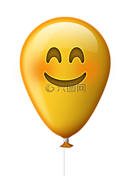 图释,气球,微笑