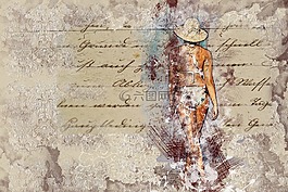 艺术,拼贴画,设计