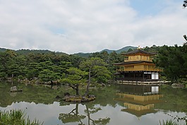 金阁,日本,水