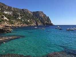 西班牙,马洛卡,海