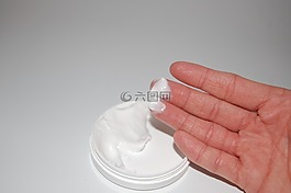 奶油,润滑霜,关怀