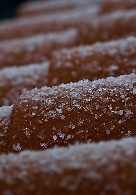 德克萨斯州,雪,屋顶