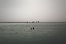 孤独,情感,水