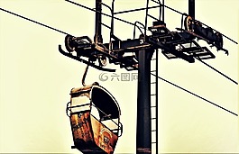 吊车,缆车的支持,作用