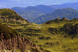 山,高度,避难所