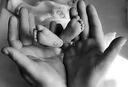 婴儿,父母,父亲