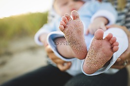 婴儿,儿童,脚