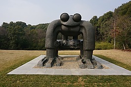 青蛙,公园,山
