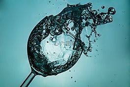 水,杯水,酒杯