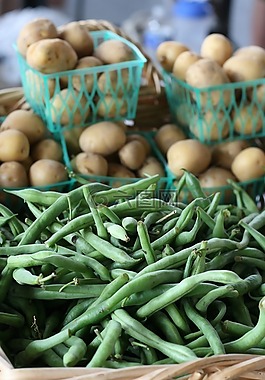 青豆,土豆,食品