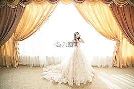 婚礼,婚姻,新娘