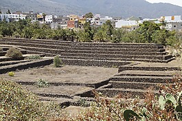 金字塔,güimar,楼梯的金字塔