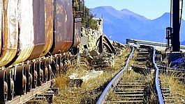 火车,矿工,基础设施