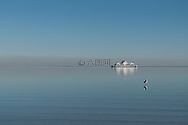 海,安静,天空