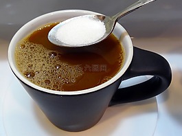 黑色杯,咖啡,杯咖啡