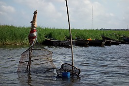 贝宁,湖,非洲