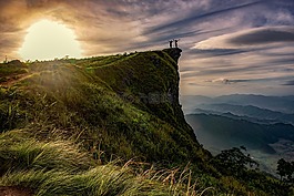 顶,徒步旅行,攀登