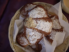牛角面包,西西里,早餐
