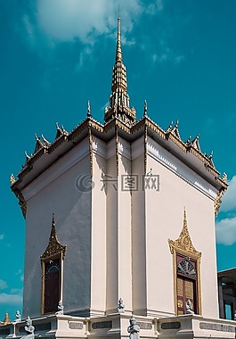 柬埔寨,金边,皇宫