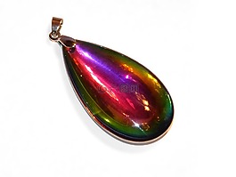 吊坠,虹彩,宝石