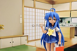 动漫,konata,何不跟我们