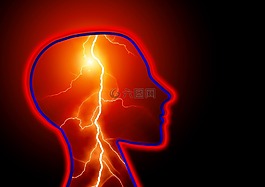 癫痫,扣押,描边