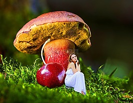 秋天,自然,水果