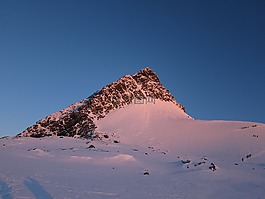 日出,大格洛克纳山,山