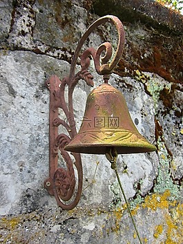 钟,生锈,金属