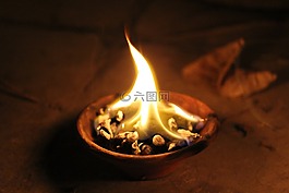 diya,光,火焰