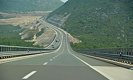 克罗地亚a1公路,景观,公路