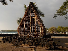 夏威夷,小屋,住宅