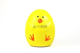 玩具,黄色,小鸡